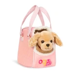 Piesek COCKER SPANIEL w torebce – Hop in Dog Carrier /  OurGeneration