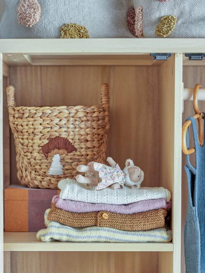 Kosze do przechowywania Agnes - Nature, 2 szt. / Bloomingville Mini