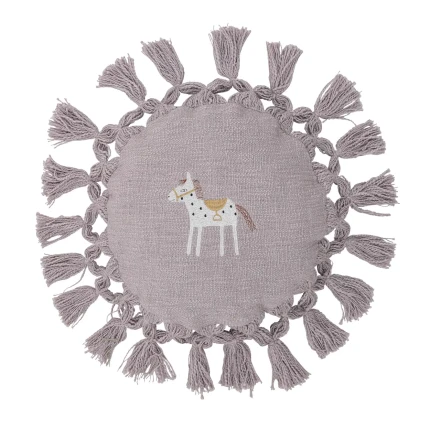 Poduszka dekoracyjna Elinna - Purple / Bloomingville Mini