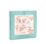 Zestaw miękki kocyk i czapeczka Snuggle Knit - Rosettes / aden+anais