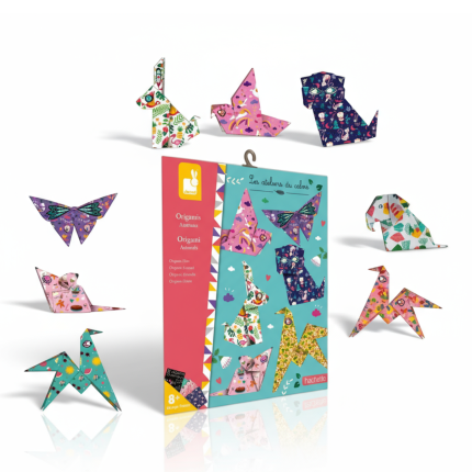 Zestaw kreatywny do tworzenia origami Zwierzątka 8+ / Janod