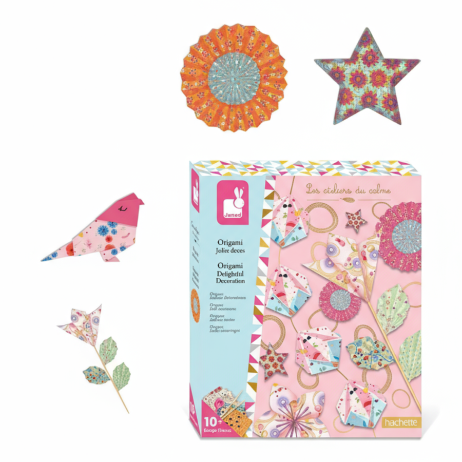 Zestaw kreatywny do tworzenia origami 10+ / Janod