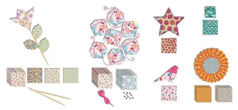Zestaw kreatywny do tworzenia origami 10+ / Janod