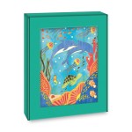 Zestaw kreatywny Złote kontury Zwierzęta 6+ / Janod