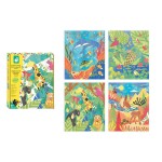 Zestaw kreatywny Złote kontury Zwierzęta 6+ / Janod