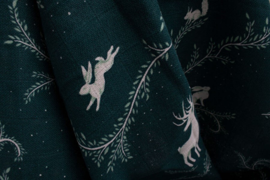 Pieluszka muślinowa 65 x 65 cm - Night / Filibabba