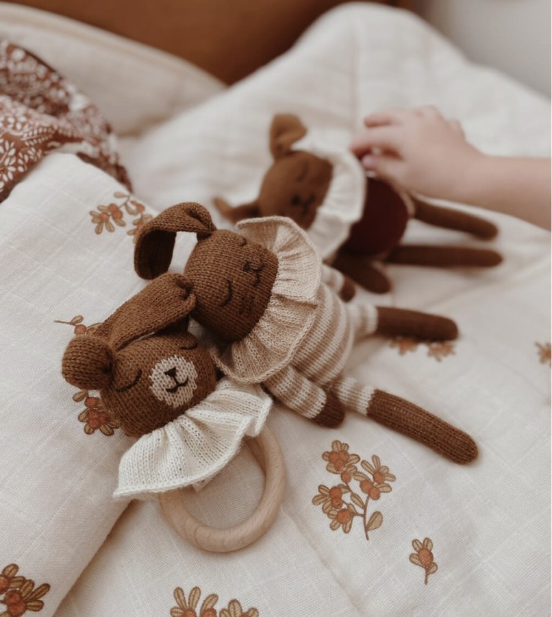 Grzechotka, gryzak - teddy / Main Sauvage