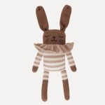 Dziergany królik z wełny alpaki - sand striped romper / Main Sauvage