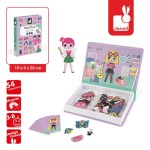 Magnetyczna układanka Kostiumy Dziewczynka Magnetibook / Janod