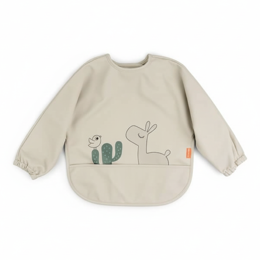 Śliniak z Rękawami Lalee Sand / Done by Deer