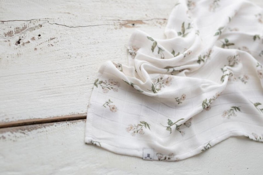 Bambusowa pieluszka muślinowa 65x65 - bells / My Memi