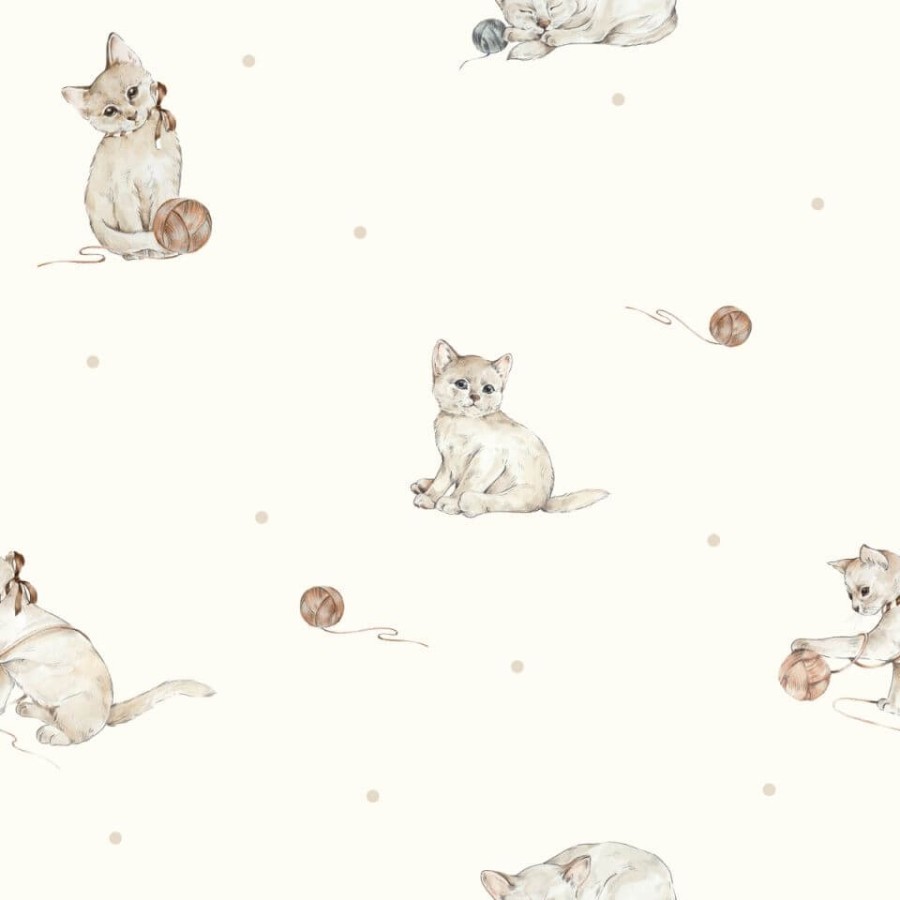 Bambusowy otulacz muślinowy 120x120 - kittens / My Memi