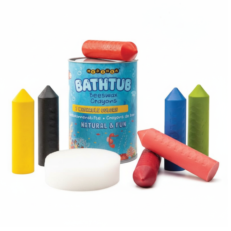 Kredki do kąpieli Medenka z wosku pszczelego 100% naturalne