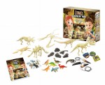 Pudełko 25 niespodzianek z dinozaurami / Buki