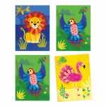 Zestaw artystyczny KOLAŻE MAŁE PĘTLE / Djeco