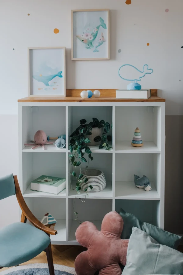 Przenośna lampka do pokoju dziecka - Wieloryb Płetwuś / Dream ON