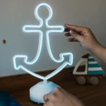 Przenośna lampka do pokoju dziecka - Kotwica Błyskawica / Dream ON