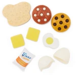 Mini Chef – Mix & Bake Playset – drewniany mikser z akcesoriami i składnikami do pieczenia ciast / B.Toys
