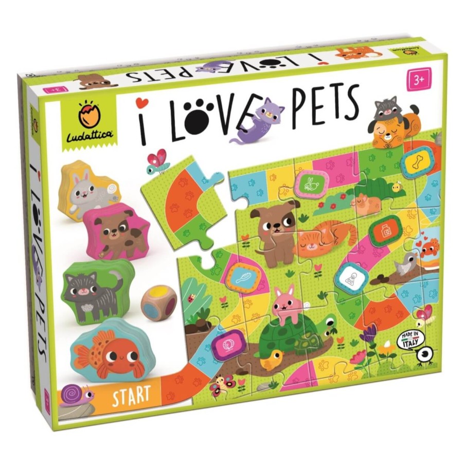I LOVE PETS - pierwsza gra planszowa - JAK ZAJMOWAĆ SIĘ ZWIERZĄTKIEM / Ludattica