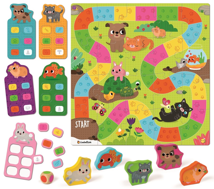 I LOVE PETS - pierwsza gra planszowa - JAK ZAJMOWAĆ SIĘ ZWIERZĄTKIEM / Ludattica