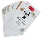 Gimnastyka, mata edukacyjna z drewnianym stojakiem Decor Luxe - czarno-biała / Tiny Love