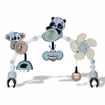 Łuk z zabawkami Decor - czarno-biały / Tiny Love