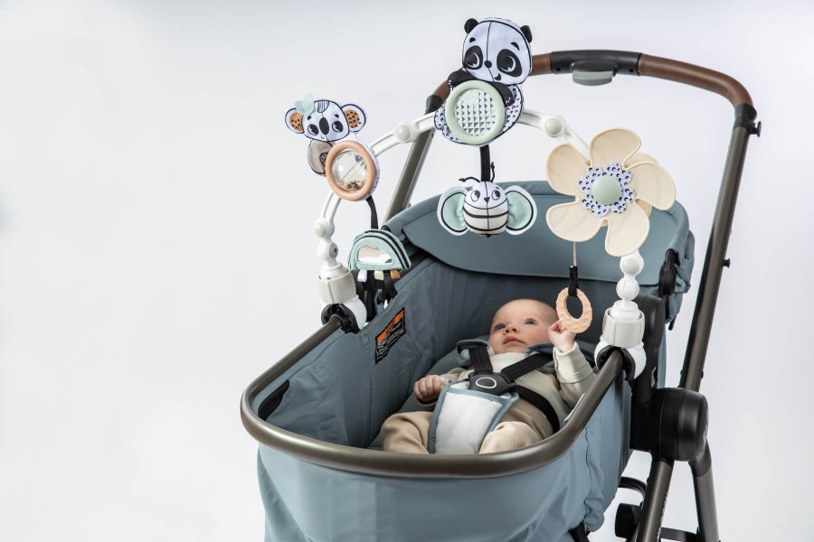 Łuk z zabawkami Decor - czarno-biały / Tiny Love