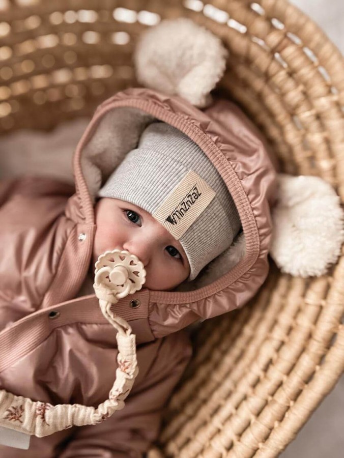 Kombinezon zimowy - łososiowy / Zezuzulla ZZZ