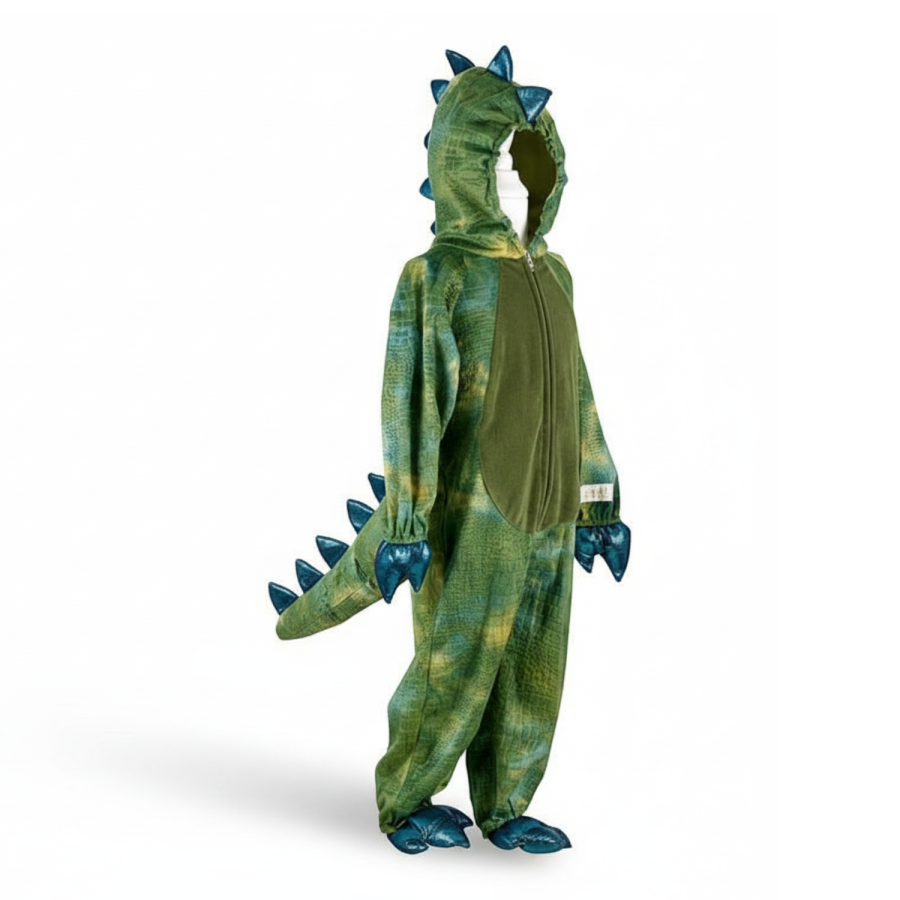 Kostium kombinezon kigurumi zielony dinozaur Tyranozaur / Souza!
