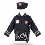 Kostium policjanta zestaw z czapką i akcesoriami 4-7 lat / Souza!