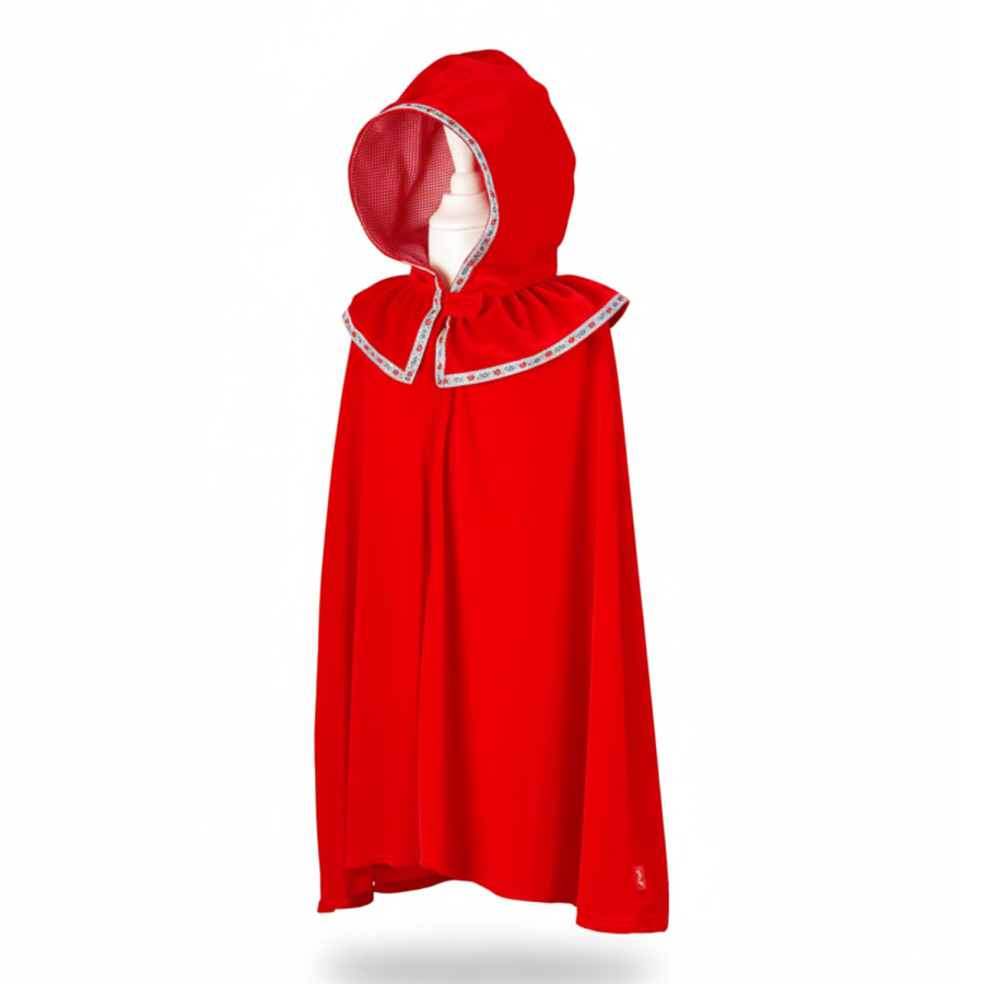Kostium peleryna Czerwonego Kapturka 4-8 lat / Souza!