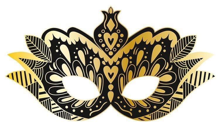 Zestaw kreatywny Do zdrapywania Maski karnawałowe 5+ / Janod