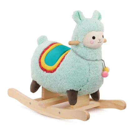 Ride-a-Llama – pluszowa LAMA na biegunach / B.Toys Battat
