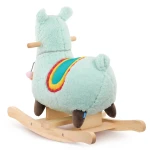 Ride-a-Llama – pluszowa LAMA na biegunach / B.Toys Battat