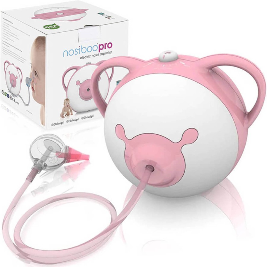Nosiboo Pro: medyczny aspirator elektryczny dla dzieci - pink