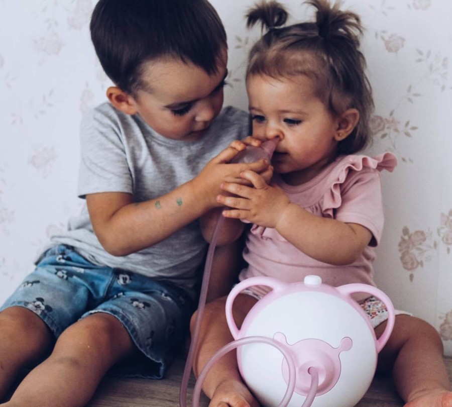 Nosiboo Pro: medyczny aspirator elektryczny dla dzieci - pink