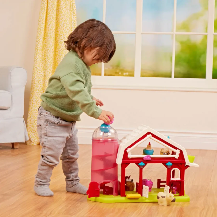 Musical Fun Farm – interaktywna zagroda z odgłosami zwierząt ZREDUKOWANA WERSJA/ B.Toys BX1990D