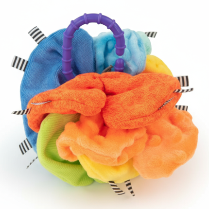 Zawieszka do wózka - pluszowy kwiat / Sassy