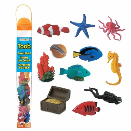 Zestaw Figurek w Tubie - Rafa Koralowa / Safari Ltd.