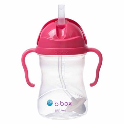 Kubek 4w1 240ml, Malinowy / b.box