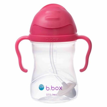 Kubek 4w1 240ml, Malinowy / b.box