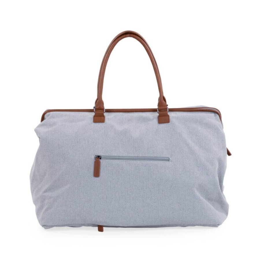 Torba Mommy Bag Kanwas Szara / Childhome