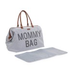 Torba Mommy Bag Kanwas Szara / Childhome