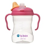 Kubek 4w1 240ml, Malinowy / b.box