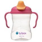 Kubek 4w1 240ml, Malinowy / b.box
