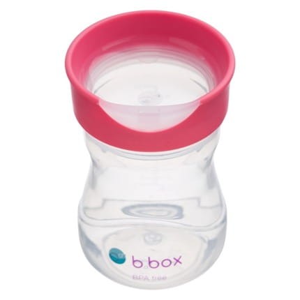 Kubek 4w1 240ml, Malinowy / b.box