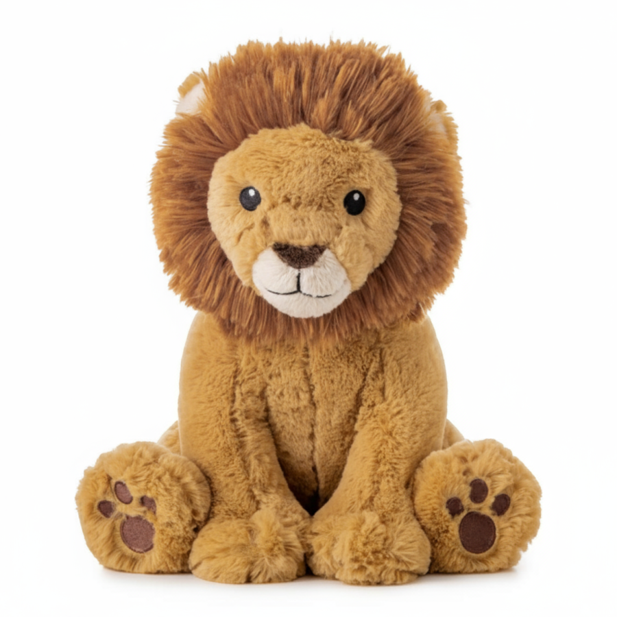 Cloud b® Louis Lion™ Smart Sensor - Szumiący Lew z czujnikiem dźwięku i pozytywką