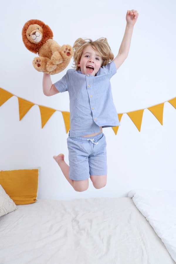 Cloud b® Louis Lion™ Smart Sensor - Szumiący Lew z czujnikiem dźwięku i pozytywką