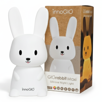 Silikonowa Lampka nocna GIOrabbit Maxi / innoGIO