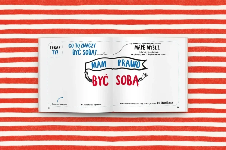Bądź sobą, Pinku! Książka o asertywności i stawianiu granic dla dzieci i rodziców trochę też  / Wydawnictwo Sensus